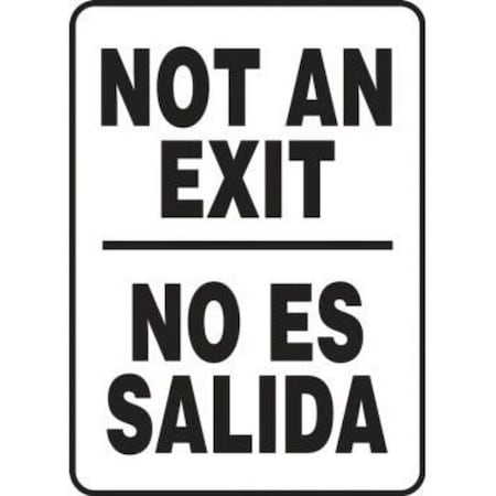 Accuform BILINGUAL Safety Sign NOT AN SBMADC523XT SBMADC523XT